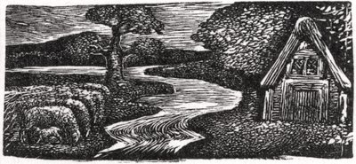 Il fiume argenteo di Sabrina, illustrazione da 